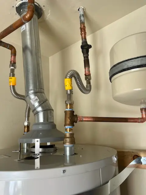Water heater installation and plumbing repair in Sabattus